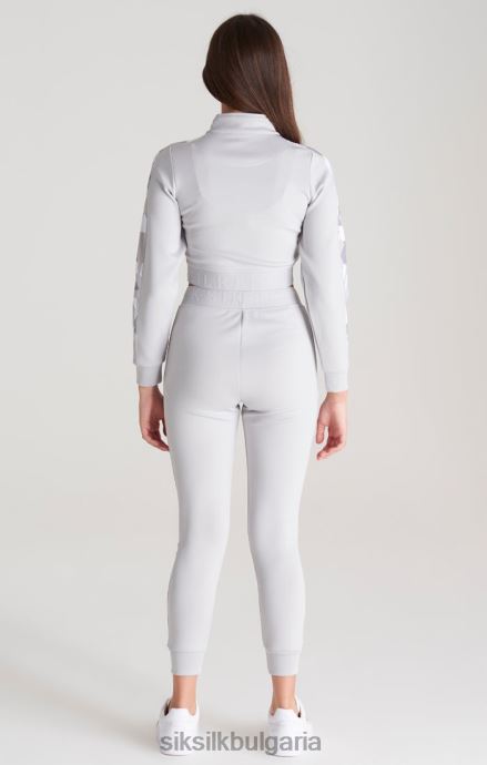 облекло SikSilk сив камуфлажен панелен горнище момичета 486F8338