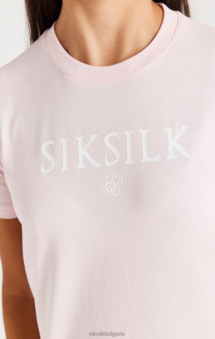 облекло SikSilk маркова тениска - розова момичета 486F8317