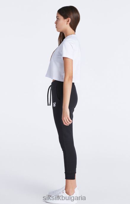 облекло SikSilk бяла тениска от първа необходимост момичета 486F8321